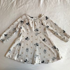 Baby Gap Disney Toddler Dress Sweatshirt Dress